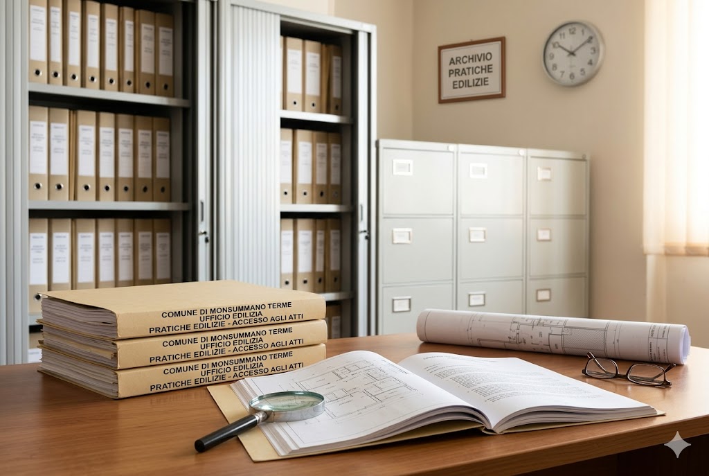 sospensione accesso atti pratiche edilizia