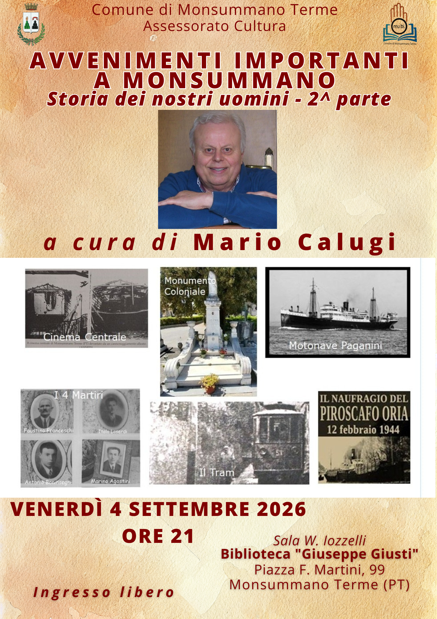 avvenimenti importanti a monsummano