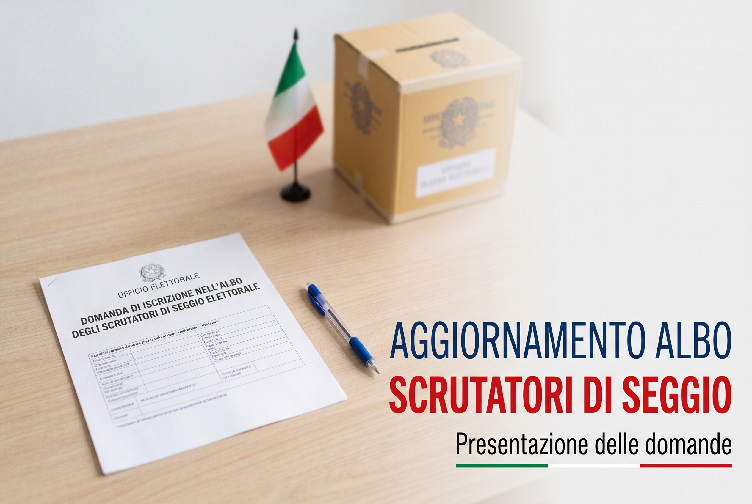 Aggiornamento Albo Scrutatori di Seggio Elettorale