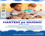 20 giugno 2023 Letture per bambini da 0 a 3 anni in Biblioteca