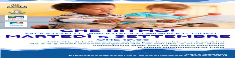 5 settembre 2023 Letture per bambini da 0 a 3 anni in Biblioteca