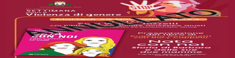 28 novembre 2023 Presentazione libro "NATA CON NOI" in Biblioteca