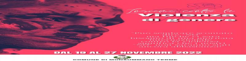 Dal 19 al 27 novembre 2022 "Settimana contro la violenza di genere"