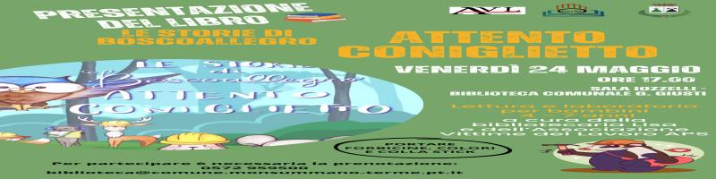 24 maggio 2024 Letture per bambini da 4 a 7 anni in Biblioteca