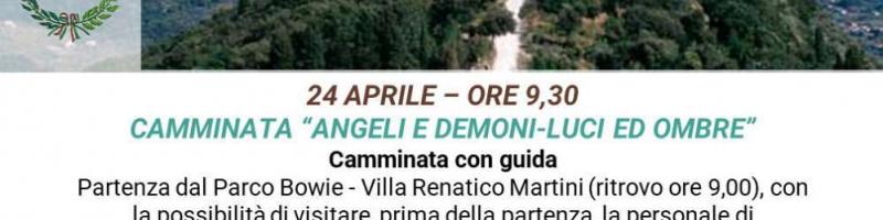 24 aprile 2022 Camminata "Angeli e Demoni. Luci ed ombre"