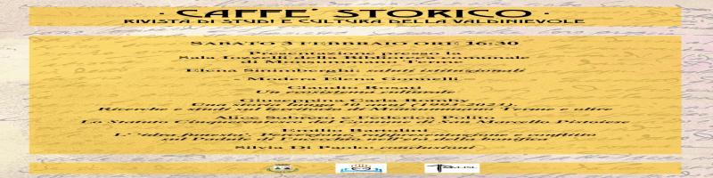 3 febbraio 2024 Presentazione Rivista "Caffè Storico" in Biblioteca