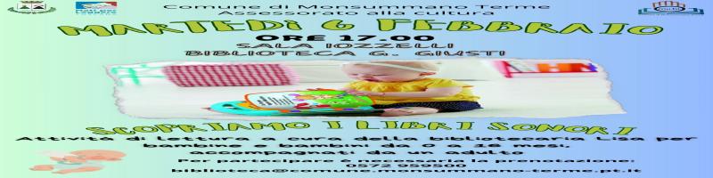 6 febbraio 2024 Letture per bambini da 0 a 16 mesi in Biblioteca