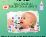 9 gennaio 2024 Letture per bambini da 0 a 16 mesi in Biblioteca