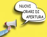 Da lunedì 11 settembre 2023 NUOVO ORARIO BIBLIOTECA
