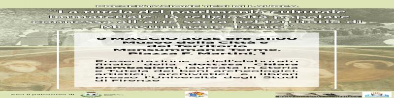 9 maggio 2025 Presentazione tesi di Chiara Bambagioni al Museo