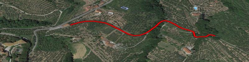 Interventi di consolidamento e stabilizzazione per la messa in sicurezza di via Bronzoli in loc. Montevettolini. CIG 9838426DF6 CUP E97H20003270007- AVVIO LAVORI