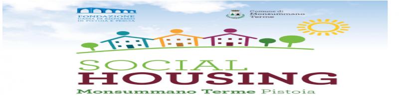 SOCIAL HOUSING MONSUMMANO TERME - BANDO PER L'ASSEGNAZIONE DI ALLOGGI A CANONE CALMIERATO