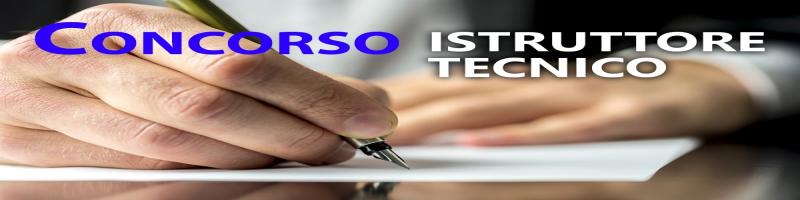 CONCORSO PUBBLICO PER ESAMI PER LA COPERTURA DI N. 2 (DUE) POSTI DI "ISTRUTTORE TECNICO" - AREA DEGLI ISTRUTTORI CCNL FUNZIONI LOCALI 16/11/2022 CON RAPPORTO DI LAVORO A TEMPO INDETERMINATO DI CUI 1 (UNO) RISERVATO [...]