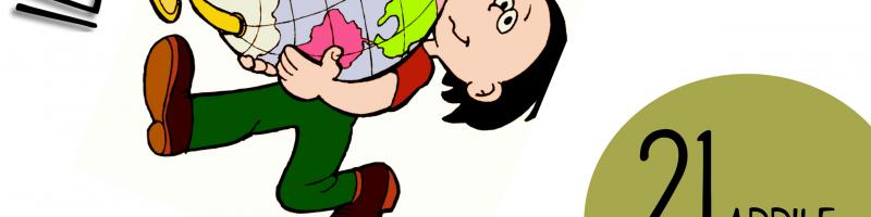 Biblioteca Comunale Sabato 21 aprile ore 10.00:"Una pagina dopo l'altra" animazione teatrale alla lettura con “IL GIRO DEL MONDO IN 80 FIABE II”