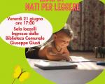 21 giugno 2024 Letture per bambini da 16 a 36 mesi in Biblioteca