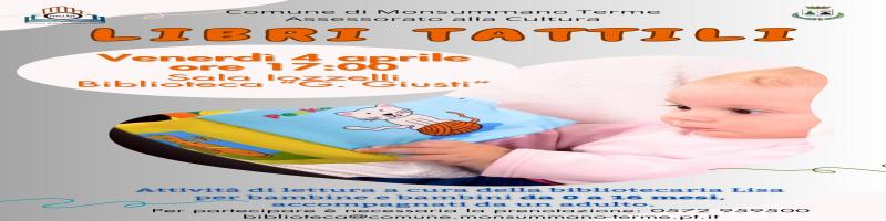 4 aprile 2025 Letture per bambini da 0 a 16 mesi in Biblioteca