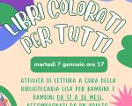 7 gennaio 2025 Letture per bambini da 17 a 36 mesi in Biblioteca