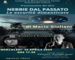 10 aprile 2024 Presentazione libro "NEBBIE DAL PASSATO" in Biblioteca