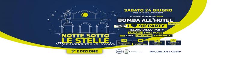 24 giugno 2023 Notte sotto le stelle a Monsummano Terme