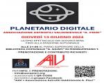 13 giugno 2024 Planetario serale